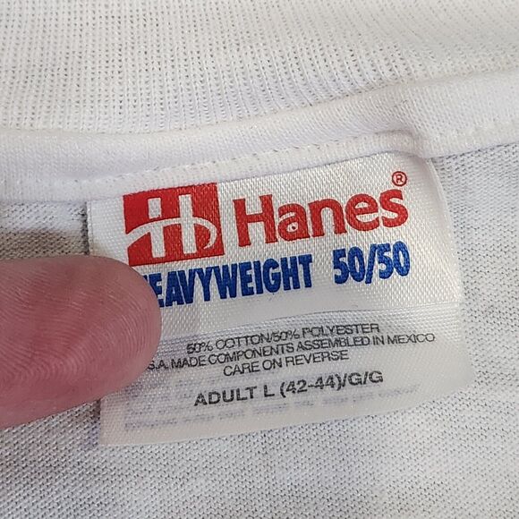 VTG Y2K 2000s Brooklyn Sunday School Union Adult L Large Anniversary T Shirt - Picture 6 of 9